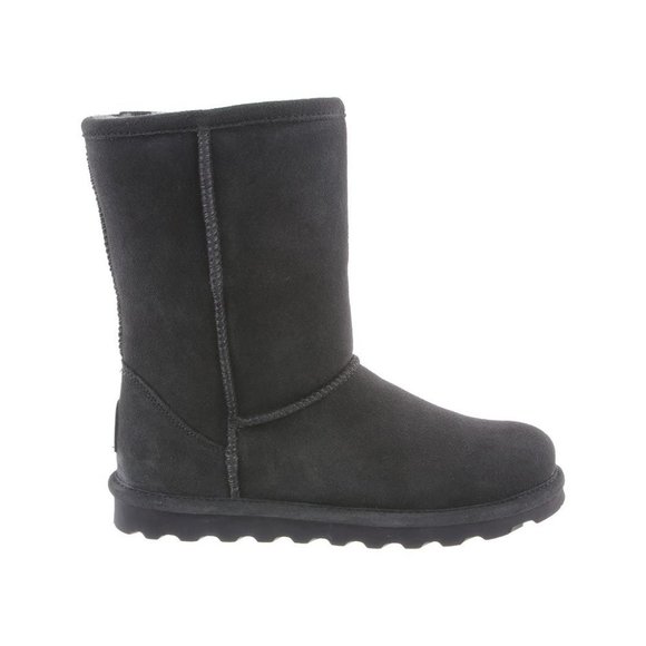 BearPaw Shoes - Bearpaw Elle Short Wide Charcoal Boots NWT